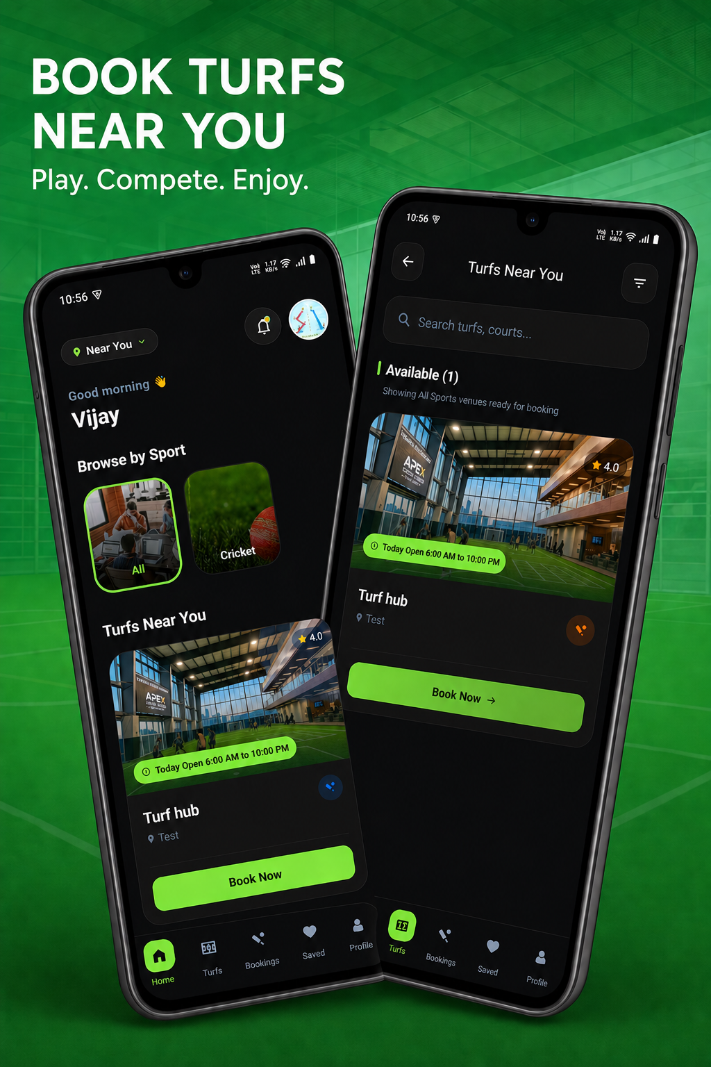 TurfyLock Mobile App Preview
